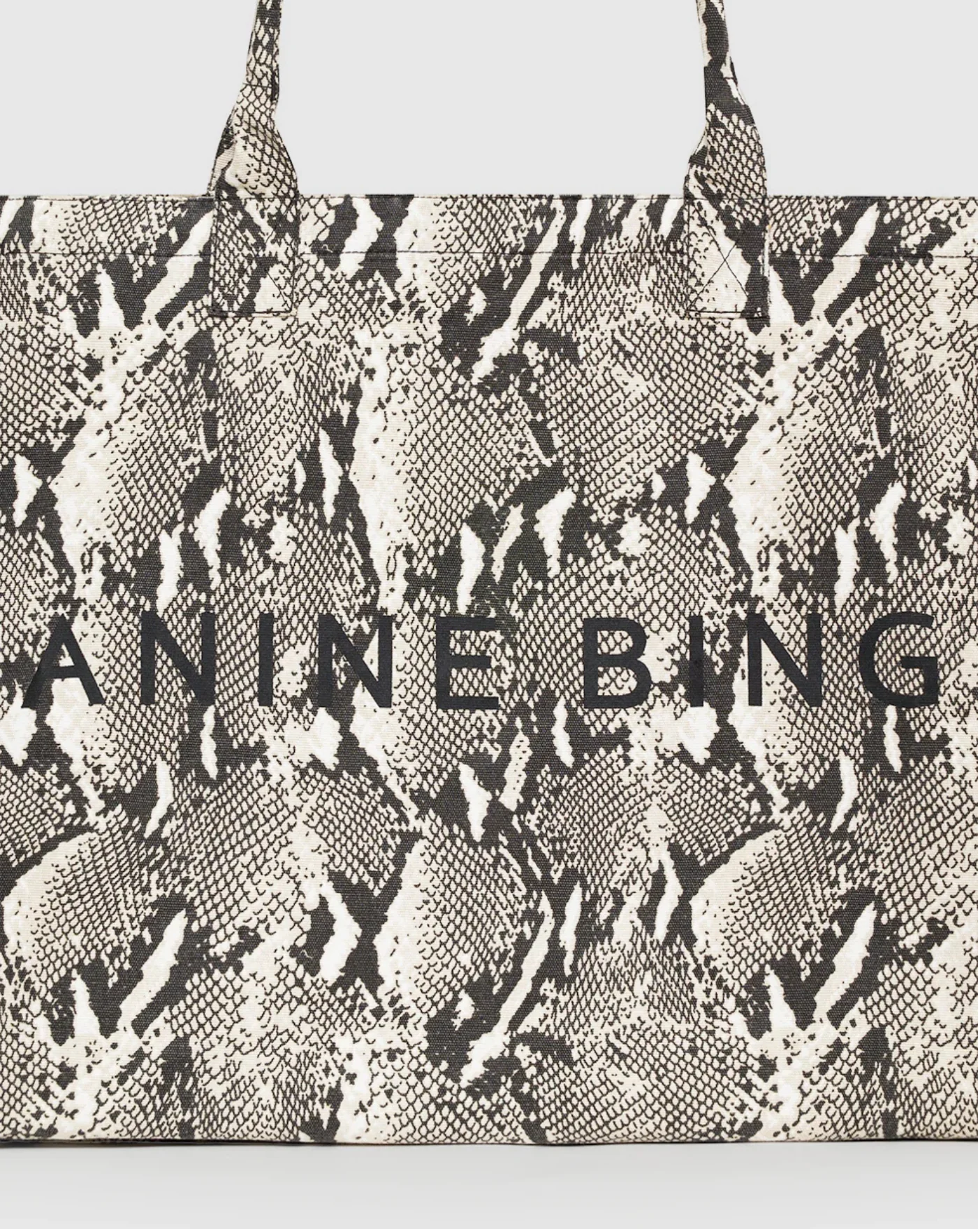 Bolso Anine Bing Leo Canvas Tote - Image 3