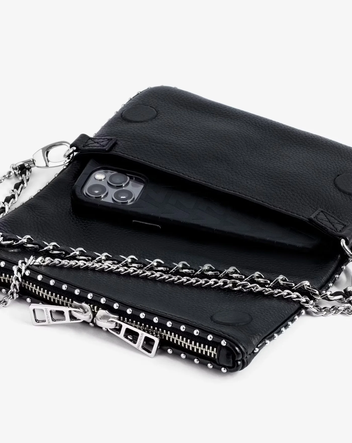 Bolso Zadig & Voltaire Rock Nano Grained Leath Studs - Image 4