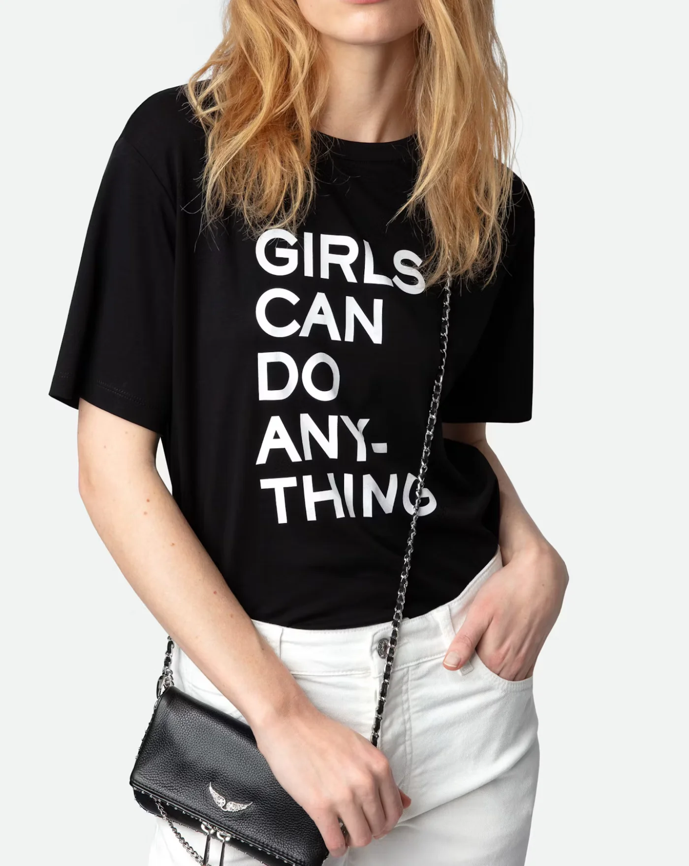 Bolso Zadig & Voltaire Rock Nano Grained Leath Studs - Image 7