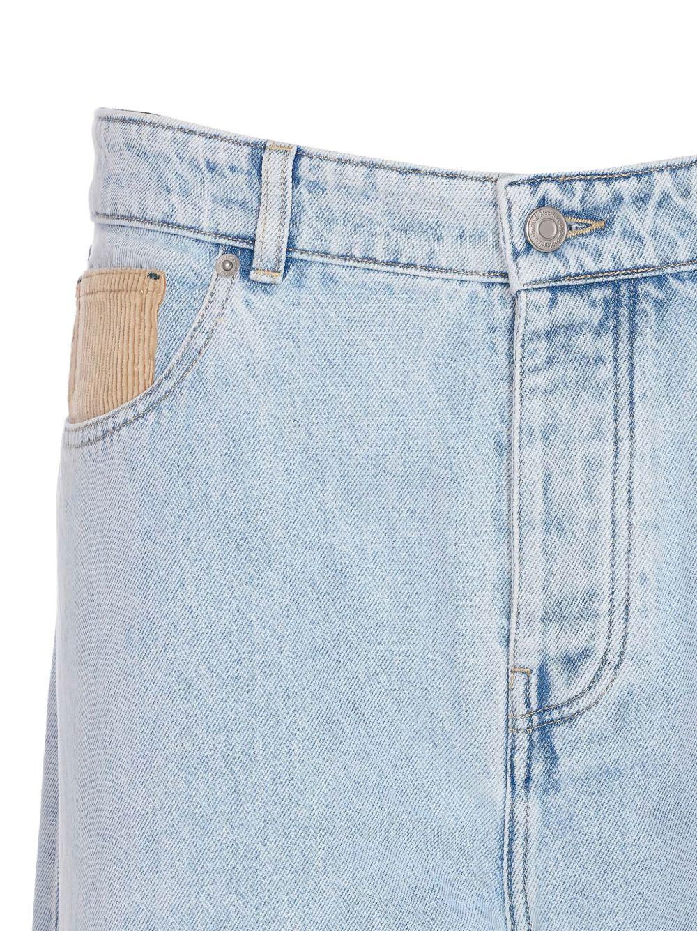 Denim Drole de Monsieur Le Jean Delave - Image 4